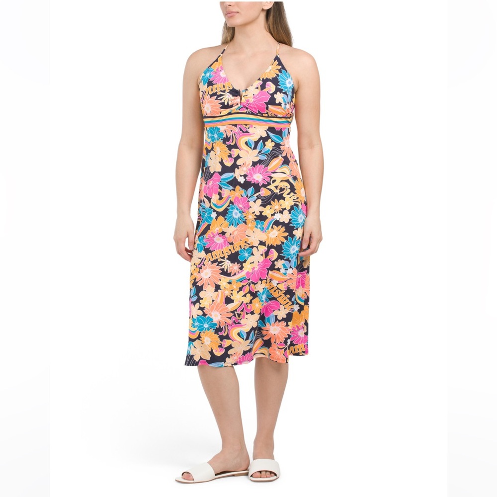 SUNSHINE 79 Love Swirl Midi Cover-up Dress